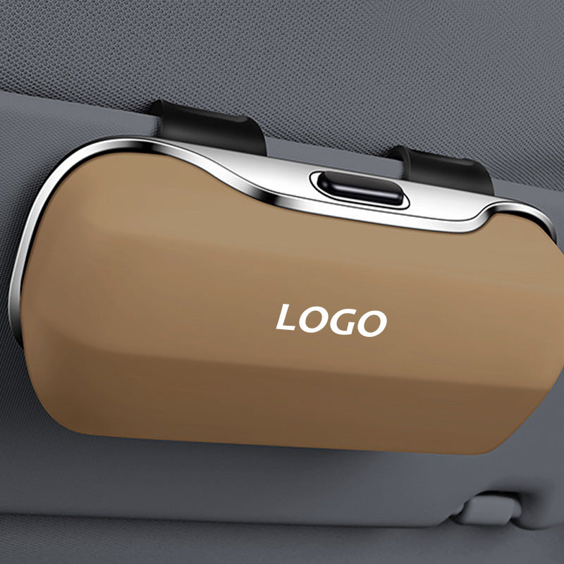 Funda multifuncional para gafas de sol de coche