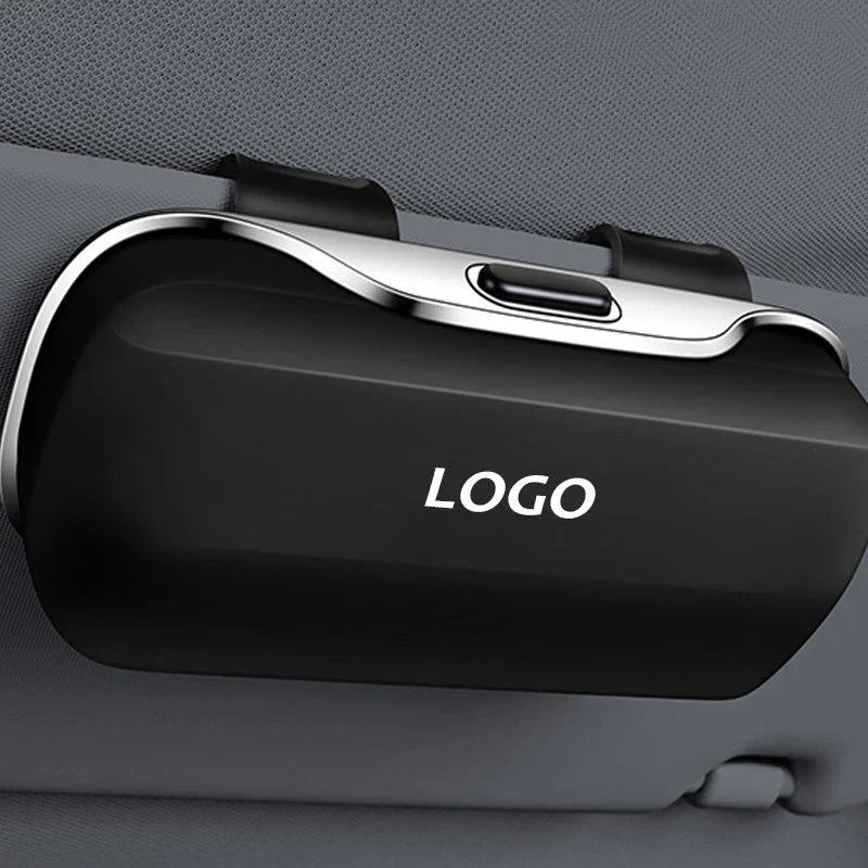 Funda multifuncional para gafas de sol de coche